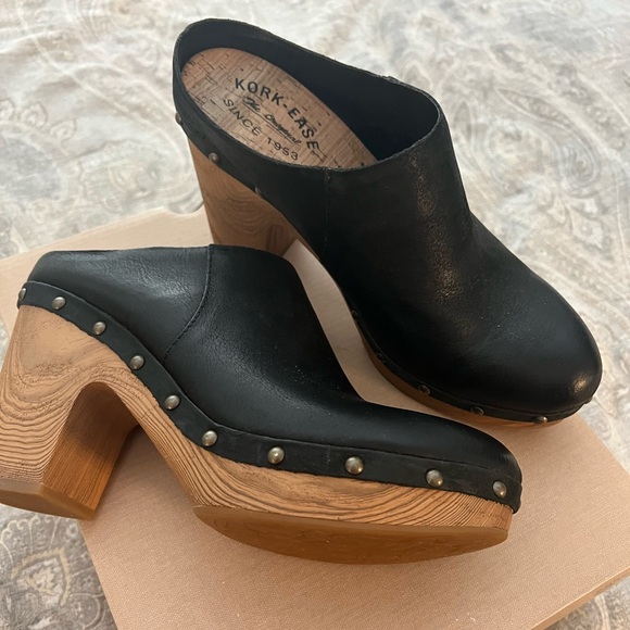 KorkEase Shoes Nib Kork Ease Demi Clog Black 9 Poshmark